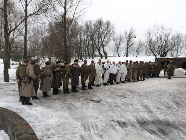 Зимові бої під Радомишлем. Зимові бої під Радомишлем.