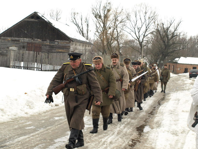Зимові бої під Радомишлем. Зимові бої під Радомишлем.
