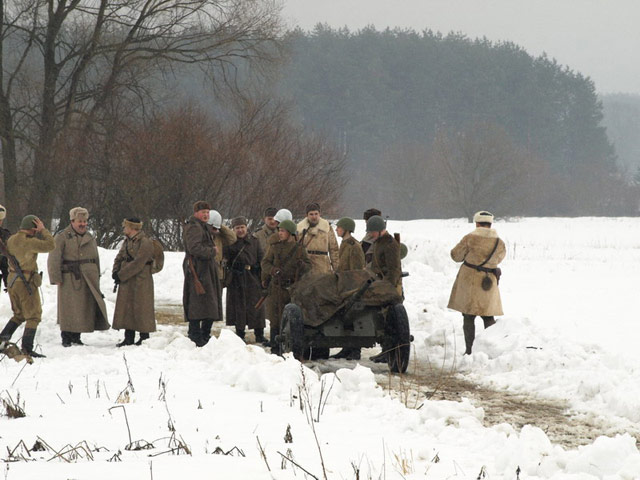 Зимові бої під Радомишлем. Зимові бої під Радомишлем.